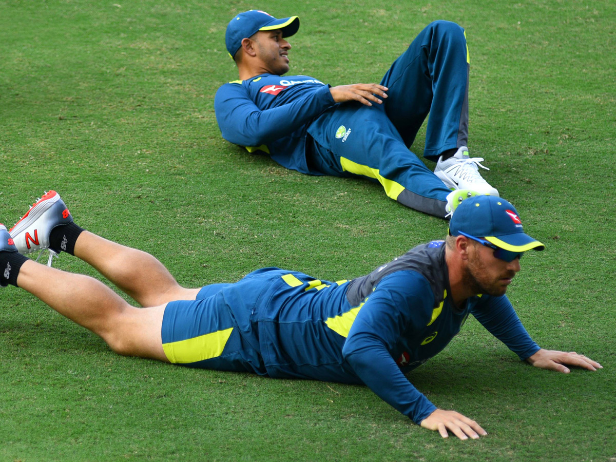 Australia Teams in Uppal Stadium Hyderabad - Sakshi22