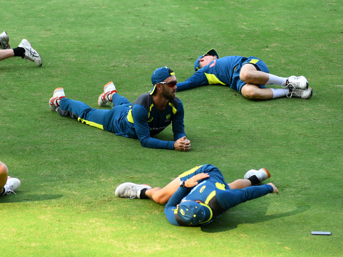 Australia Teams in Uppal Stadium Hyderabad - Sakshi25