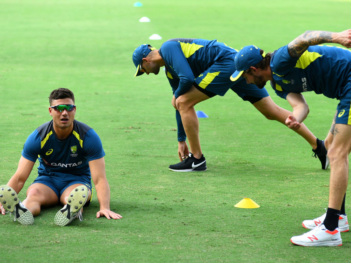 Australia Teams in Uppal Stadium Hyderabad - Sakshi26