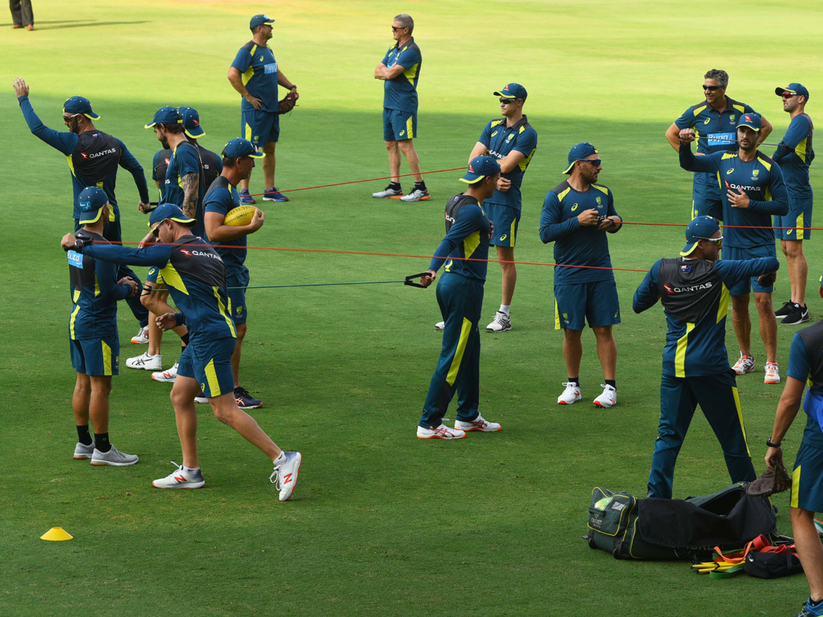 Australia Teams in Uppal Stadium Hyderabad - Sakshi27