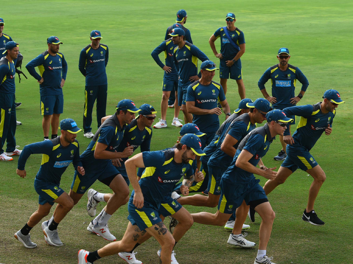 Australia Teams in Uppal Stadium Hyderabad - Sakshi3