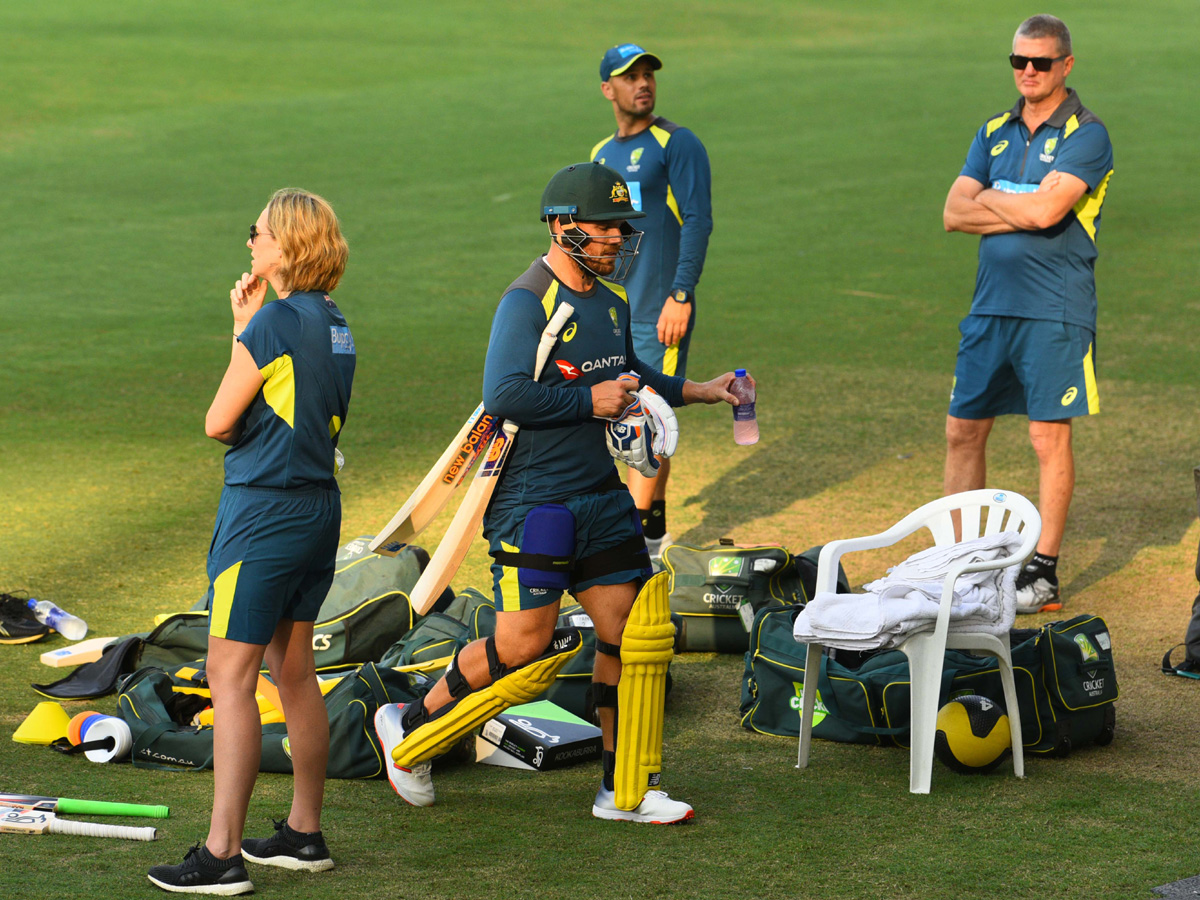 Australia Teams in Uppal Stadium Hyderabad - Sakshi5