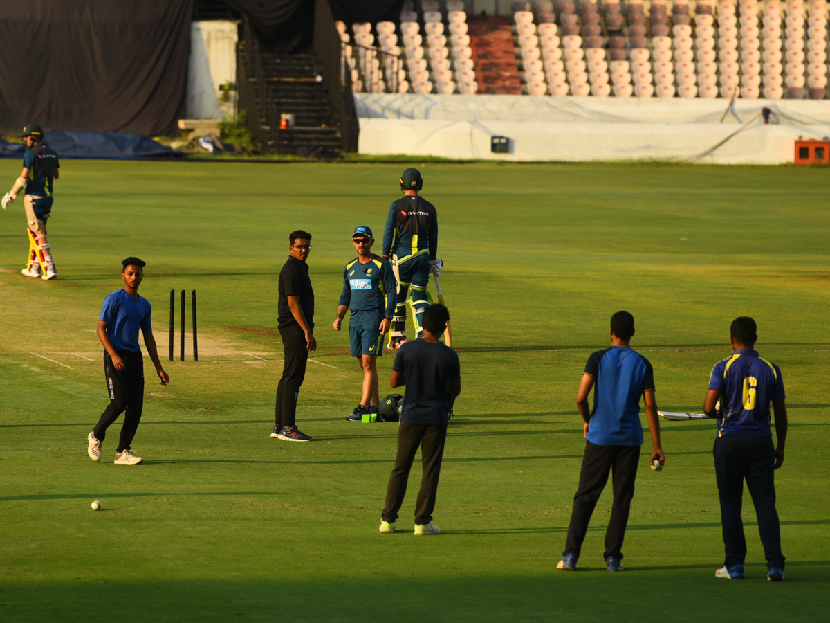 Australia Teams in Uppal Stadium Hyderabad - Sakshi9