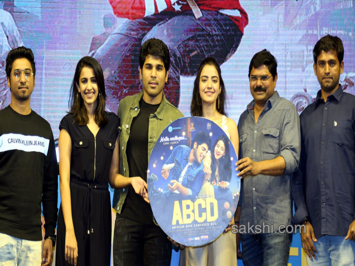 ABCD First Single Mella Mellagaa Launch Stills  - Sakshi11