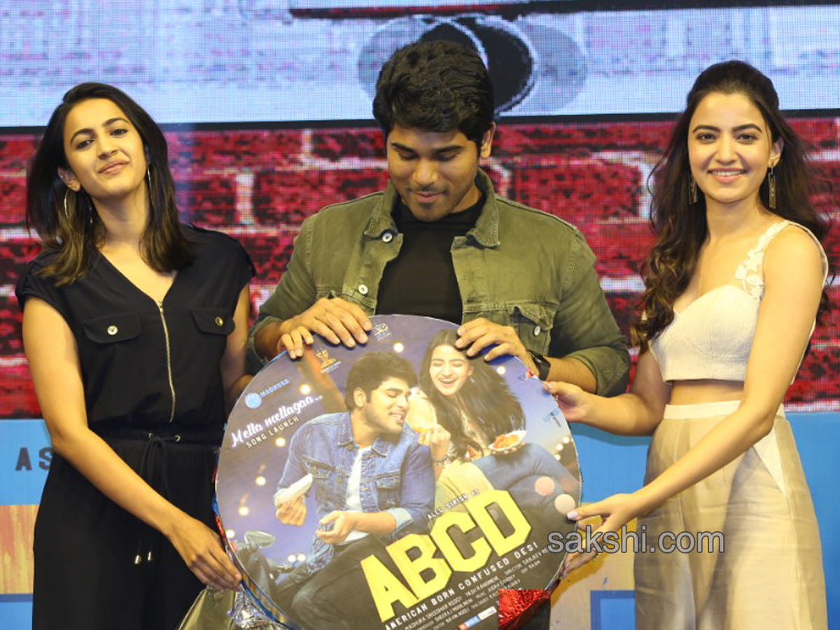 ABCD First Single Mella Mellagaa Launch Stills  - Sakshi12