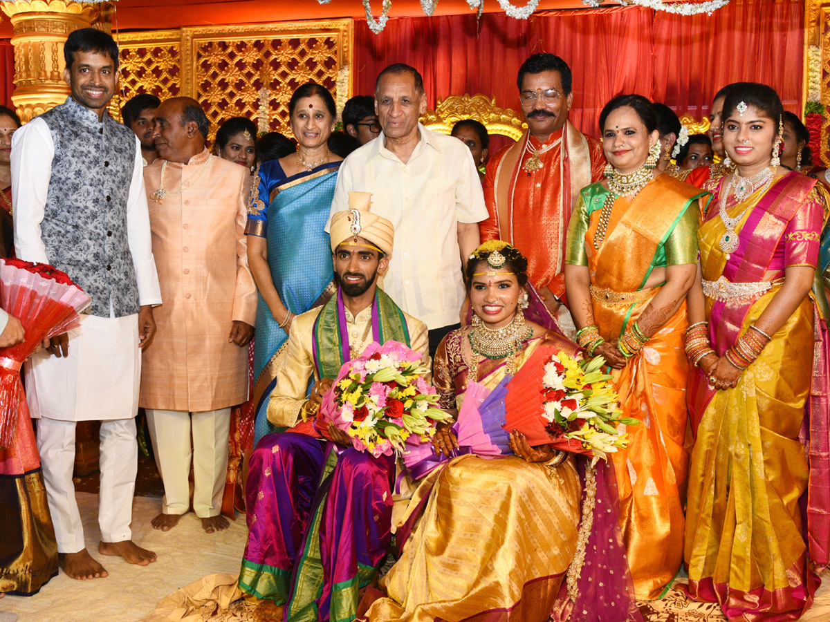 Badminton players sikki reddy and sumeeth reddy Marriage Photo Gallery - Sakshi1