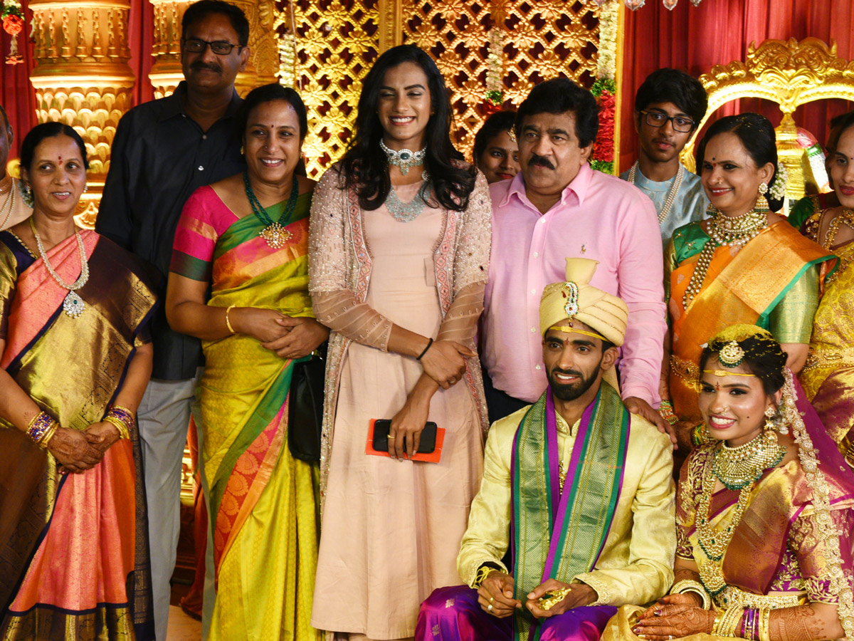 Badminton players sikki reddy and sumeeth reddy Marriage Photo Gallery - Sakshi3