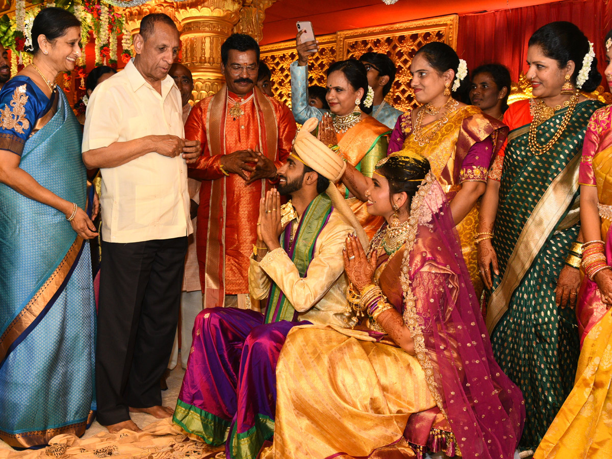 Badminton players sikki reddy and sumeeth reddy Marriage Photo Gallery - Sakshi4