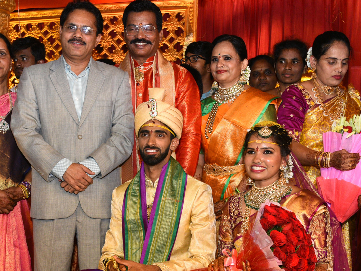 Badminton players sikki reddy and sumeeth reddy Marriage Photo Gallery - Sakshi5