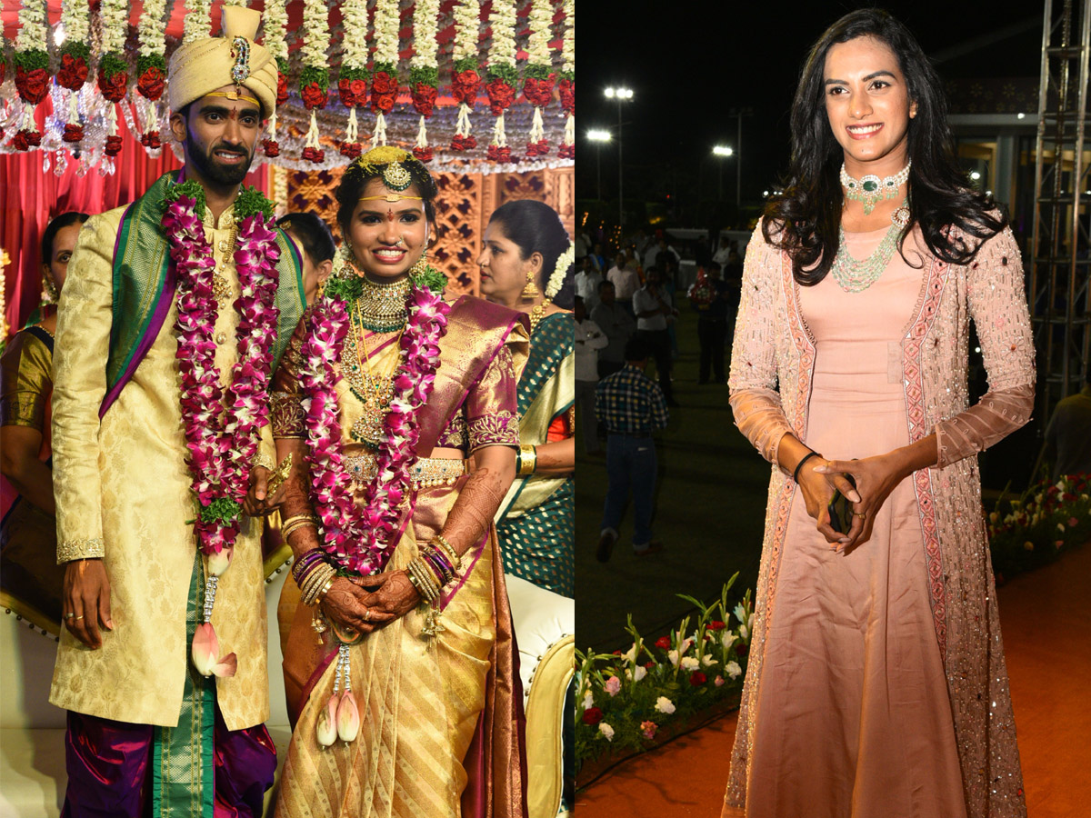 Badminton players sikki reddy and sumeeth reddy Marriage Photo Gallery - Sakshi7