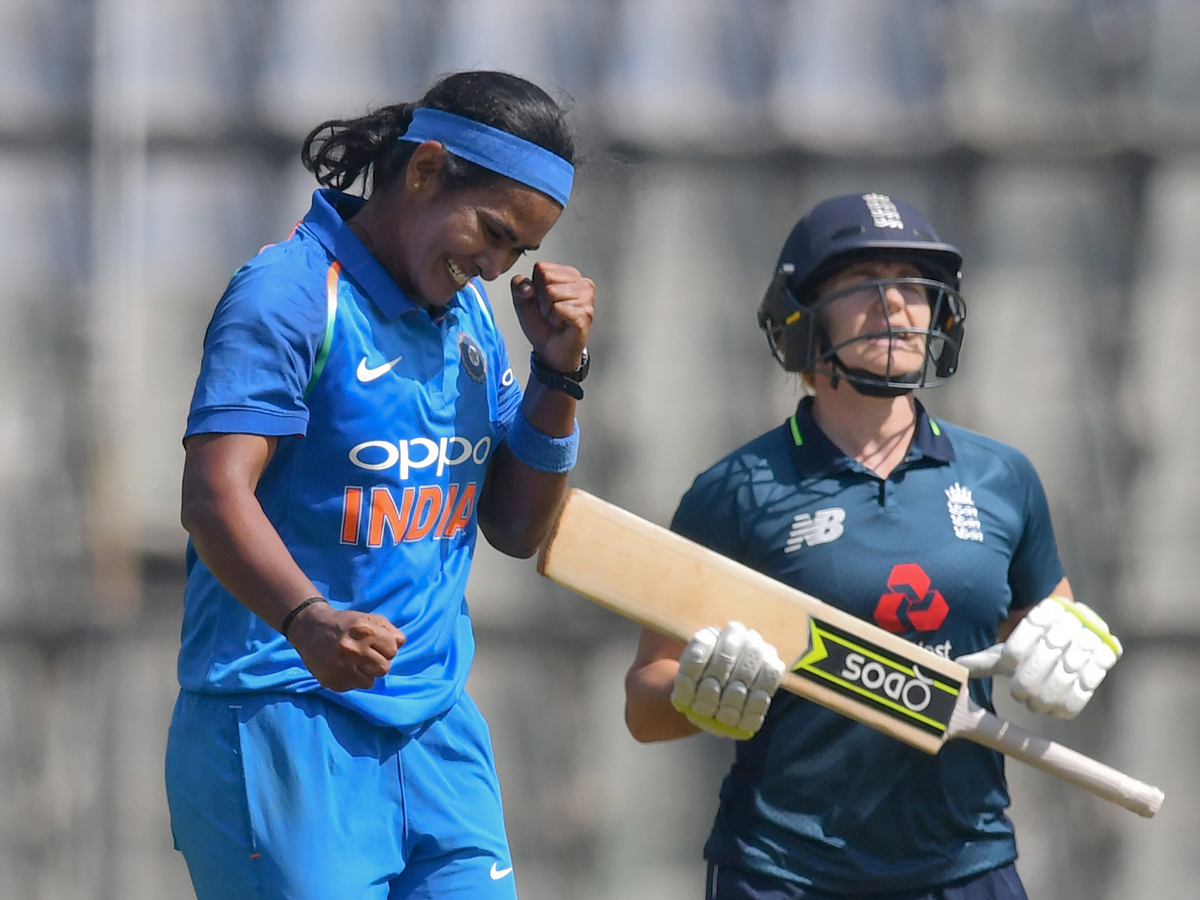 India clinch women's ODI series win over England Photo Gallery - Sakshi1