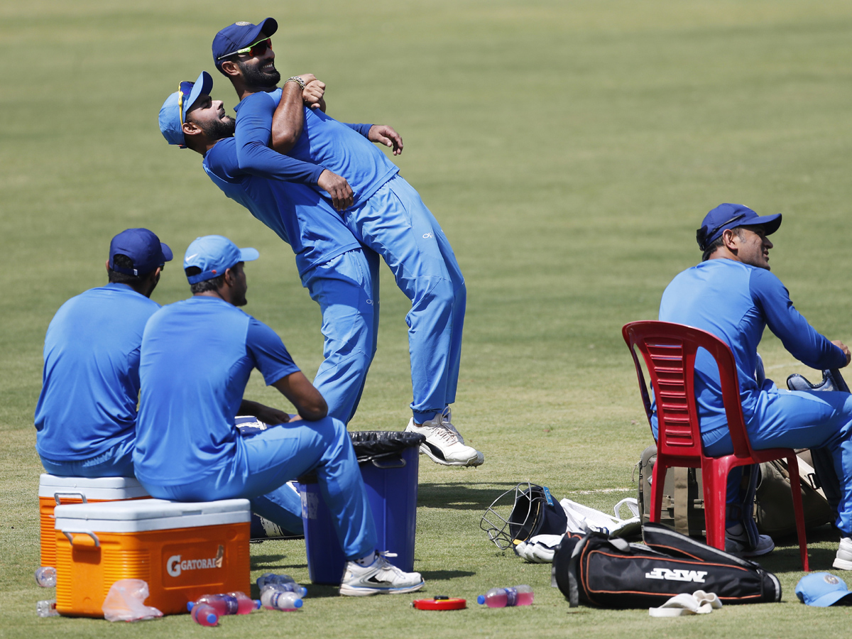  India Australia practice at the nets Photo Gallery - Sakshi12