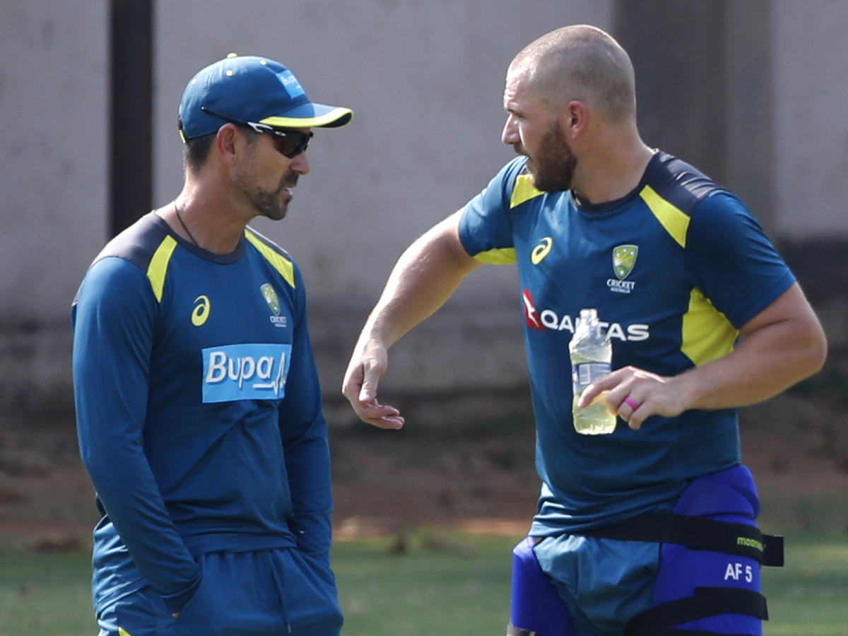  India Australia practice at the nets Photo Gallery - Sakshi4