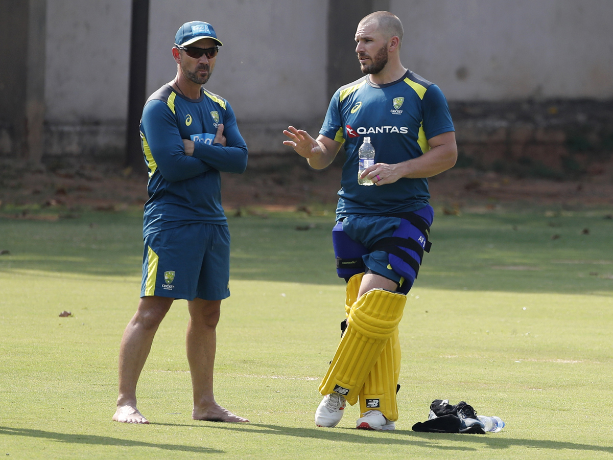  India Australia practice at the nets Photo Gallery - Sakshi5