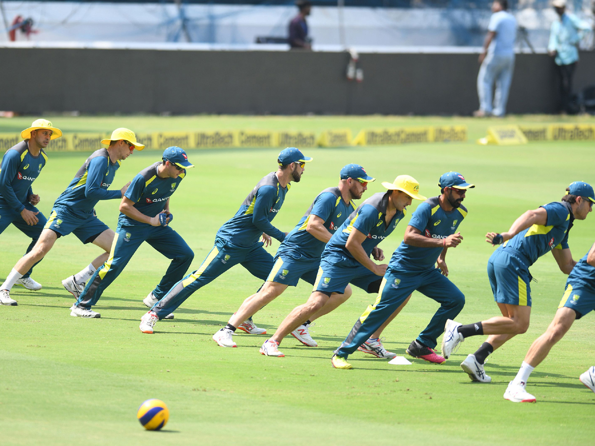 India Australia practice at the nets Photo Gallery - Sakshi16