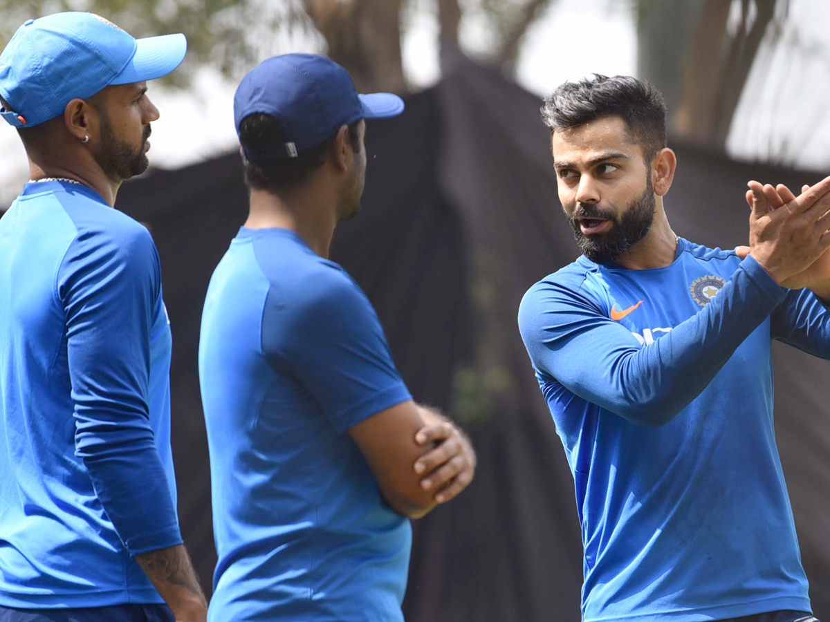 India Australia practice at the nets Photo Gallery - Sakshi5