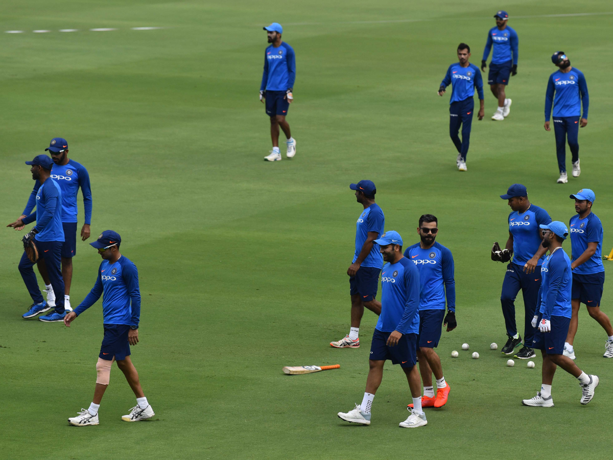 India Australia practice at the nets Photo Gallery - Sakshi7