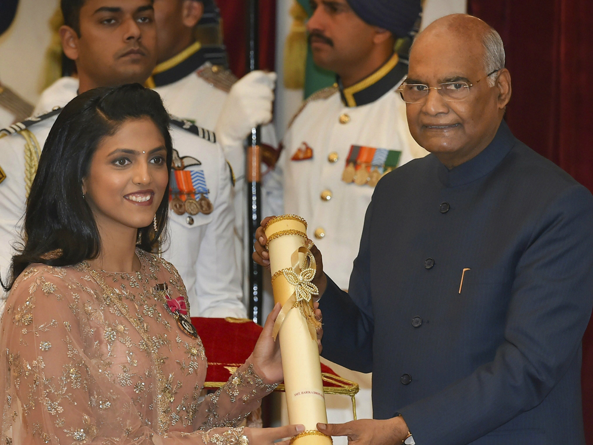  PRESIDENT KOVIND CONFERS PADMA AWARDS AT RASHTRAPATI BHAVAN Photo Gallery - Sakshi1