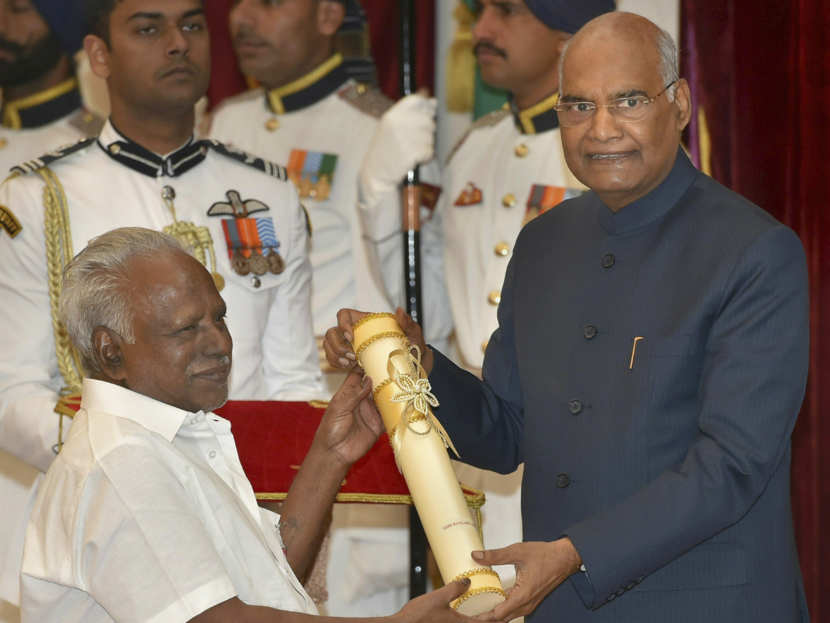  PRESIDENT KOVIND CONFERS PADMA AWARDS AT RASHTRAPATI BHAVAN Photo Gallery - Sakshi4