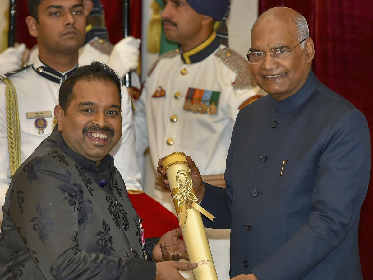  PRESIDENT KOVIND CONFERS PADMA AWARDS AT RASHTRAPATI BHAVAN Photo Gallery - Sakshi6