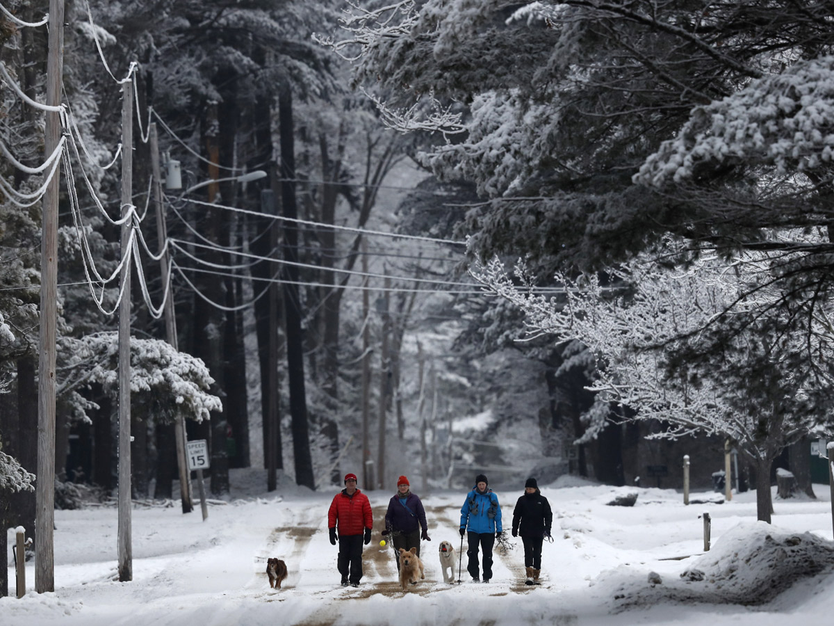 Bomb Cyclone in America Photo Gallery - Sakshi13