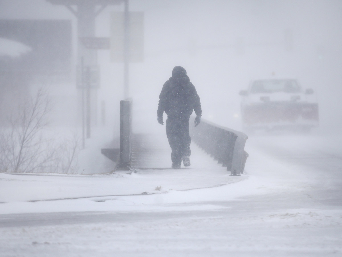 Bomb Cyclone in America Photo Gallery - Sakshi14