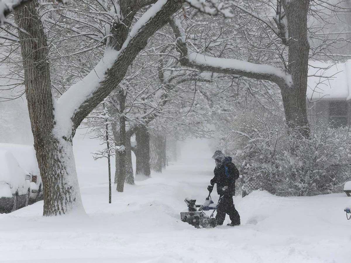 Bomb Cyclone in America Photo Gallery - Sakshi16