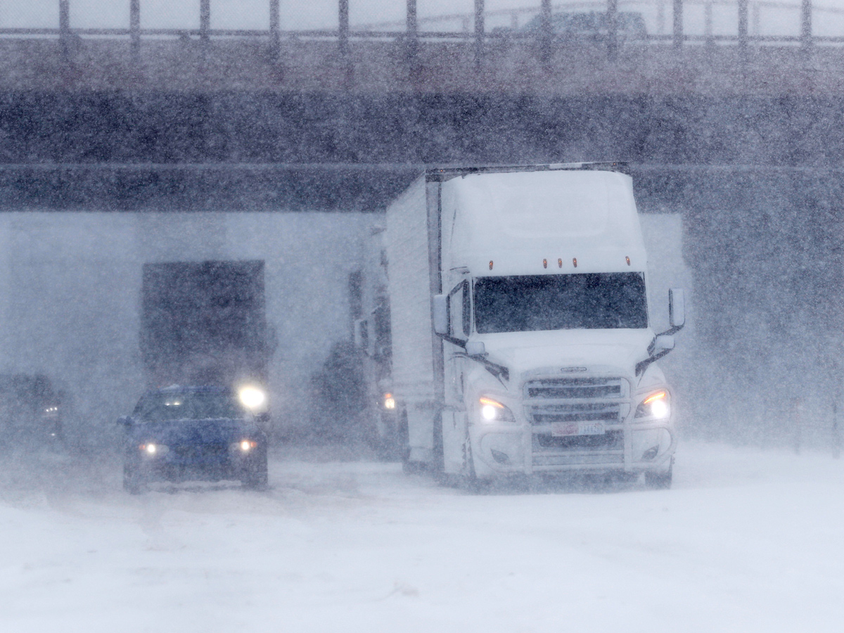 Bomb Cyclone in America Photo Gallery - Sakshi4