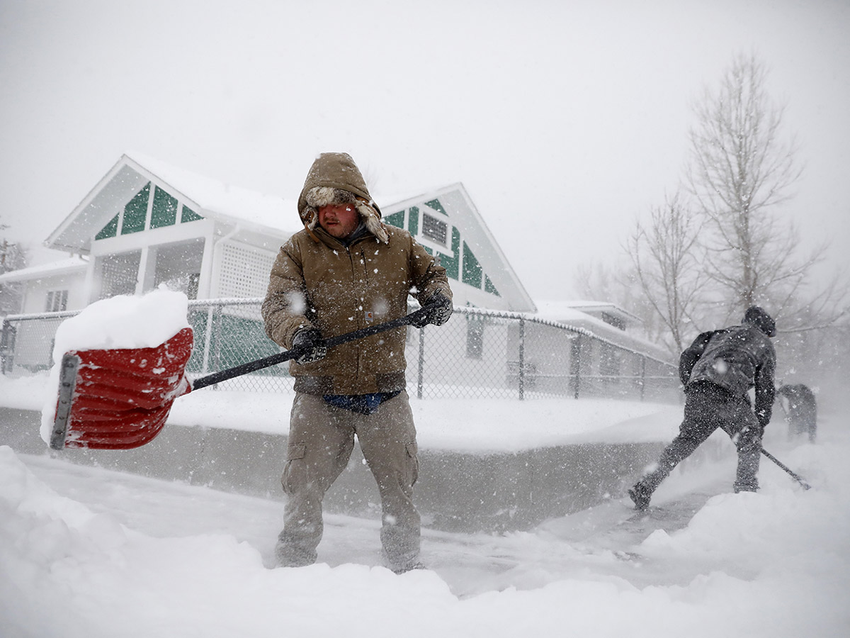 Bomb Cyclone in America Photo Gallery - Sakshi9