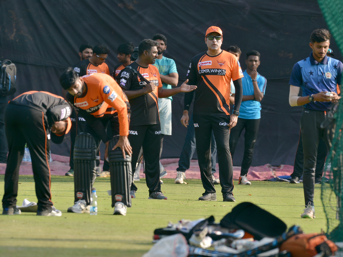 Sunrisers Hyderabad Practice At Uppal Stadium Photo Gallery - Sakshi11