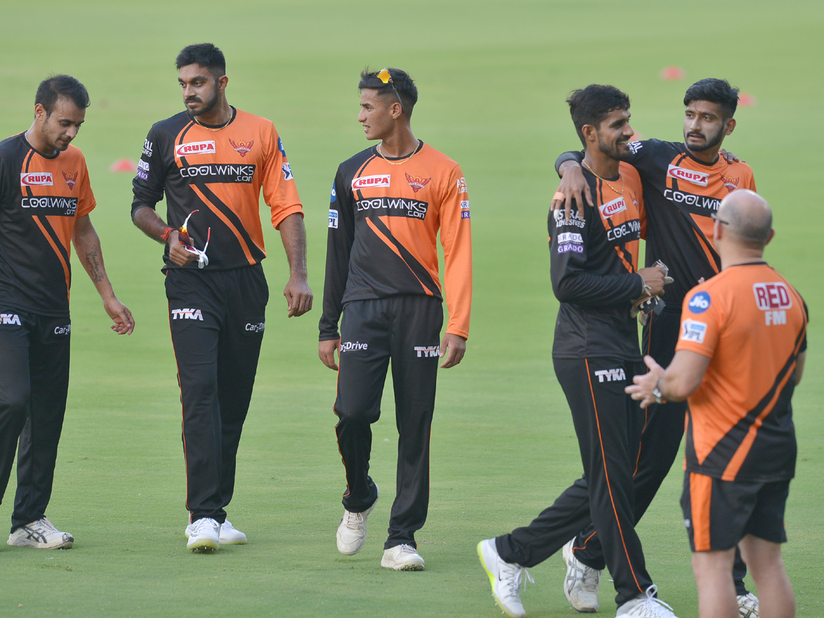 Sunrisers Hyderabad Practice At Uppal Stadium Photo Gallery - Sakshi2