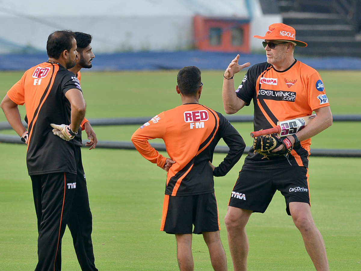 Sunrisers Hyderabad Practice At Uppal Stadium Photo Gallery - Sakshi5