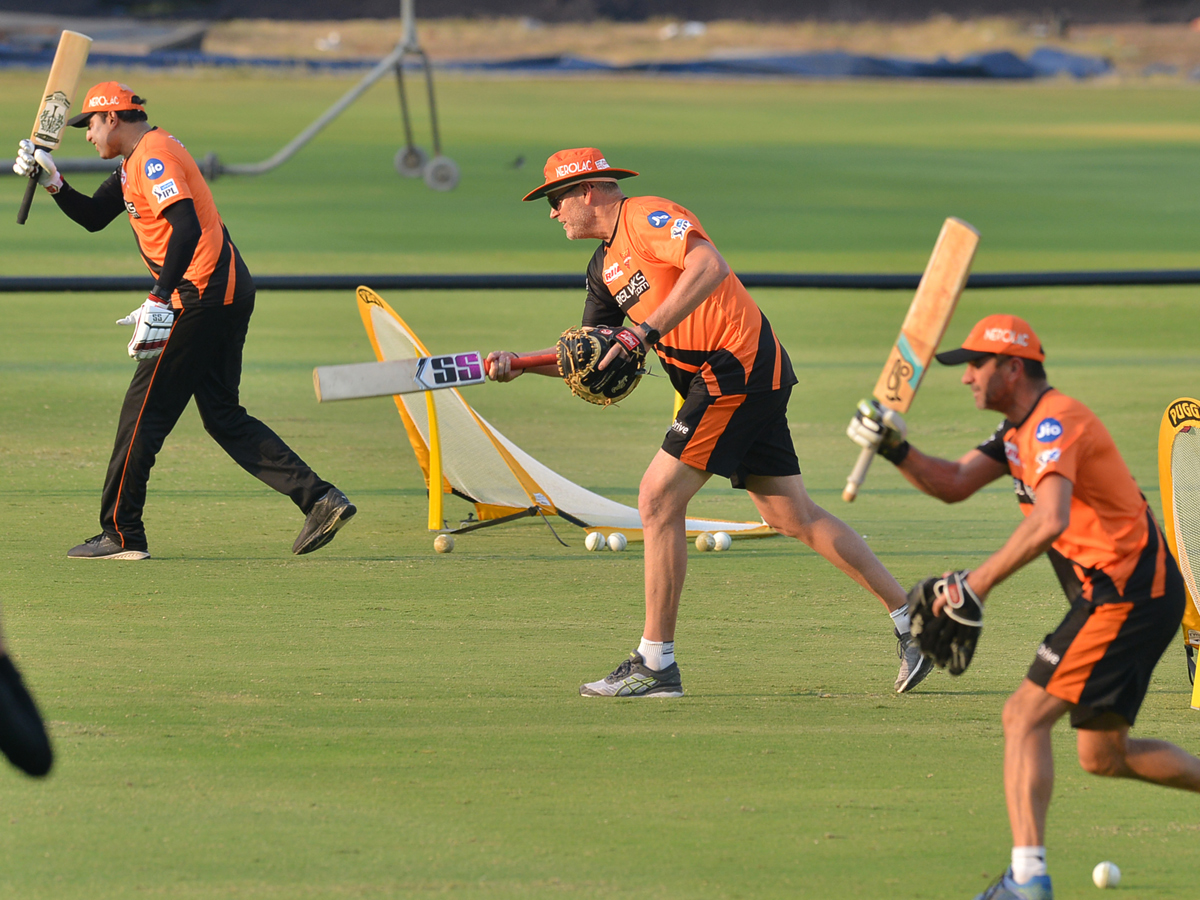 Sunrisers Hyderabad Practice At Uppal Stadium Photo Gallery - Sakshi6