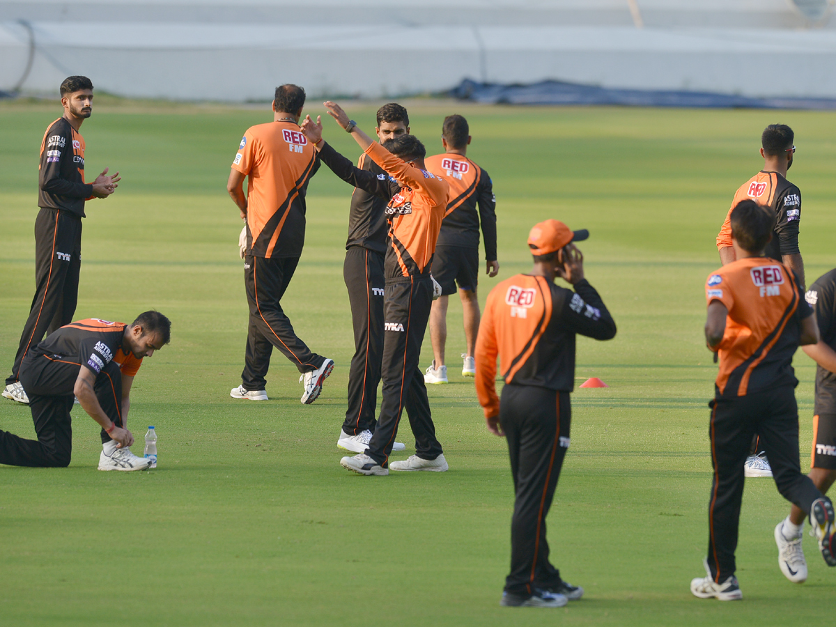 Sunrisers Hyderabad Practice At Uppal Stadium Photo Gallery - Sakshi7