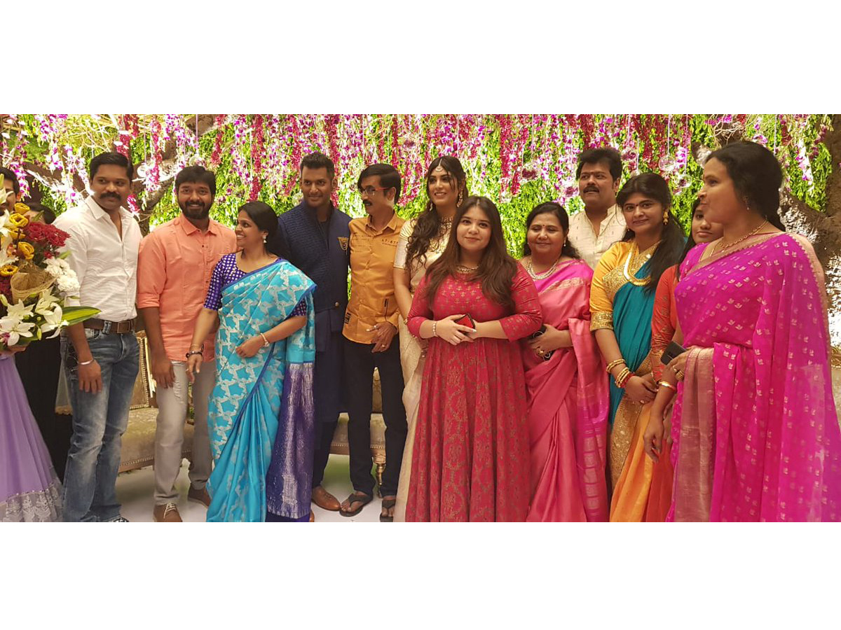 Vishal and Anisha Reddy engagement Photo Gallery - Sakshi5