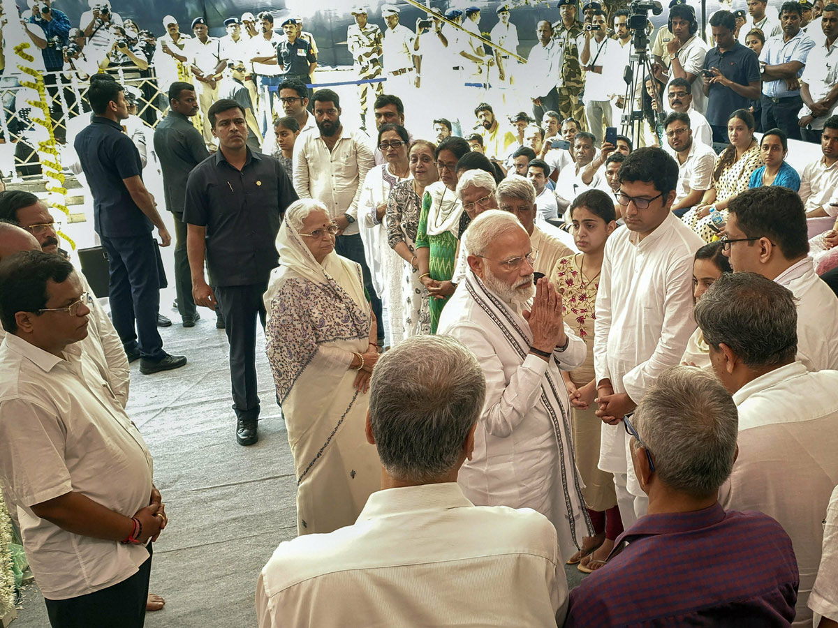 Manohar Parrikar during his funeral in Panaji Photo Gallery - Sakshi10