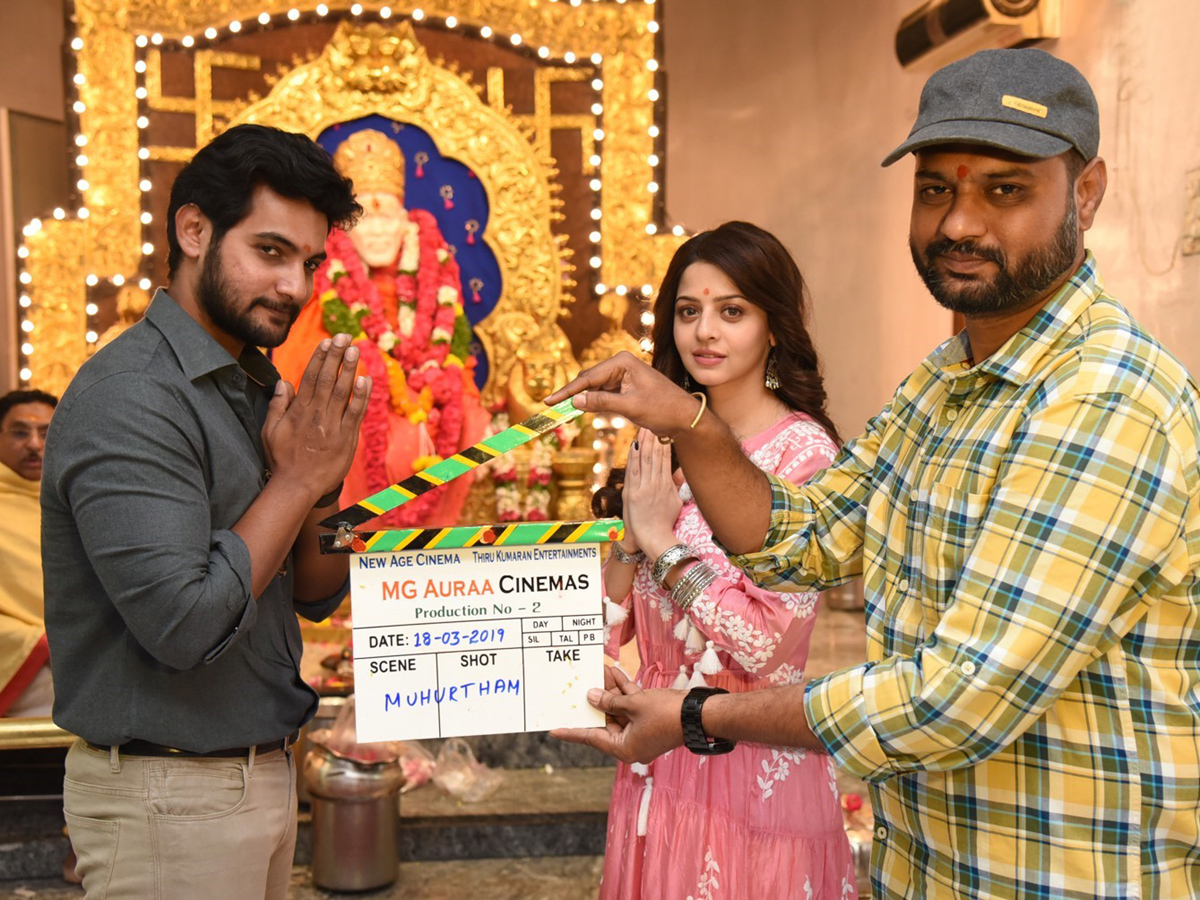 AADI Saikumar Vedhika Film launch Photo Gallery - Sakshi1