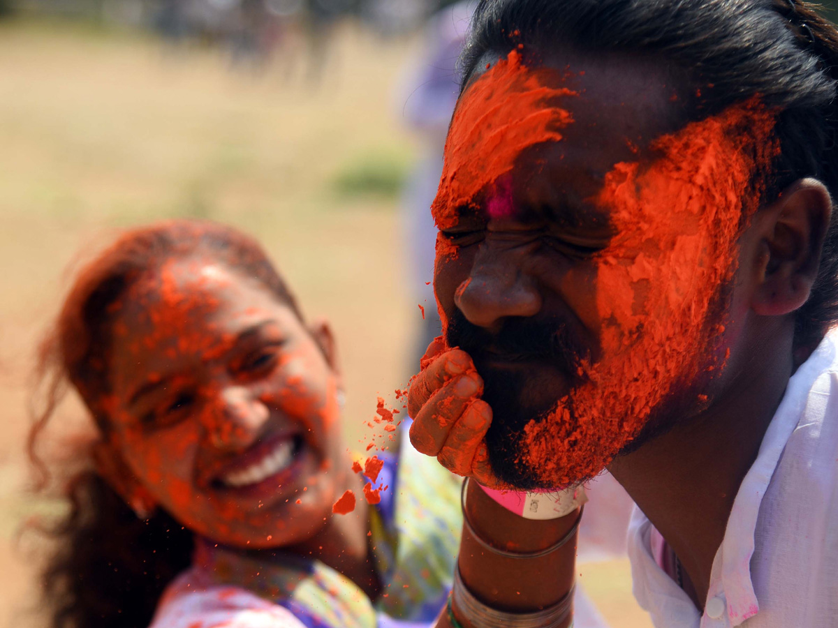 Holi Celebration in Hyderabad Photo Gallery - Sakshi19