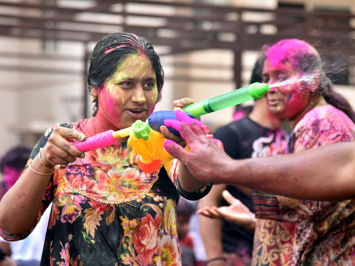 Holi Celebration in Hyderabad Photo Gallery - Sakshi26