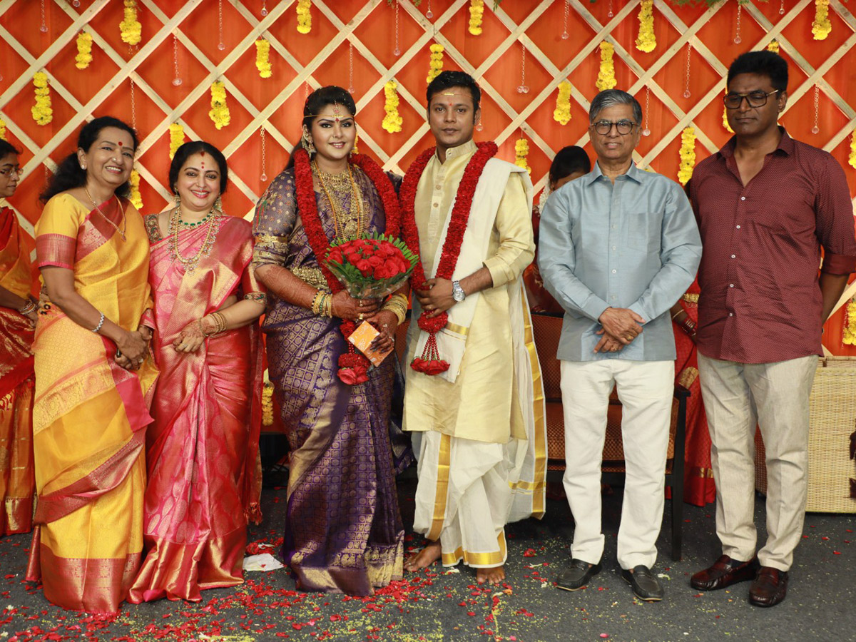 Parthiban Seetha Elder Daughter Abhinaya Wedding Photo Gallery - Sakshi8