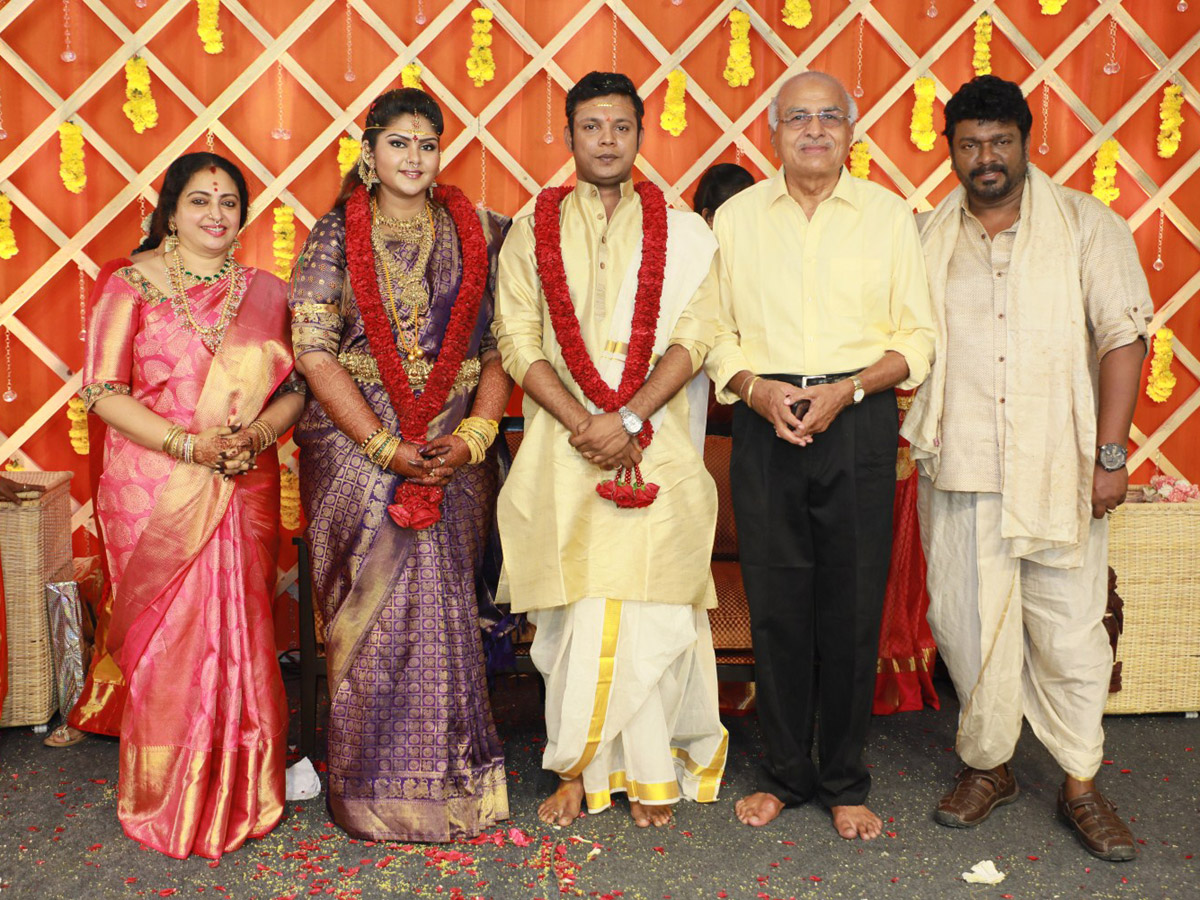 Parthiban Seetha Elder Daughter Abhinaya Wedding Photo Gallery - Sakshi9