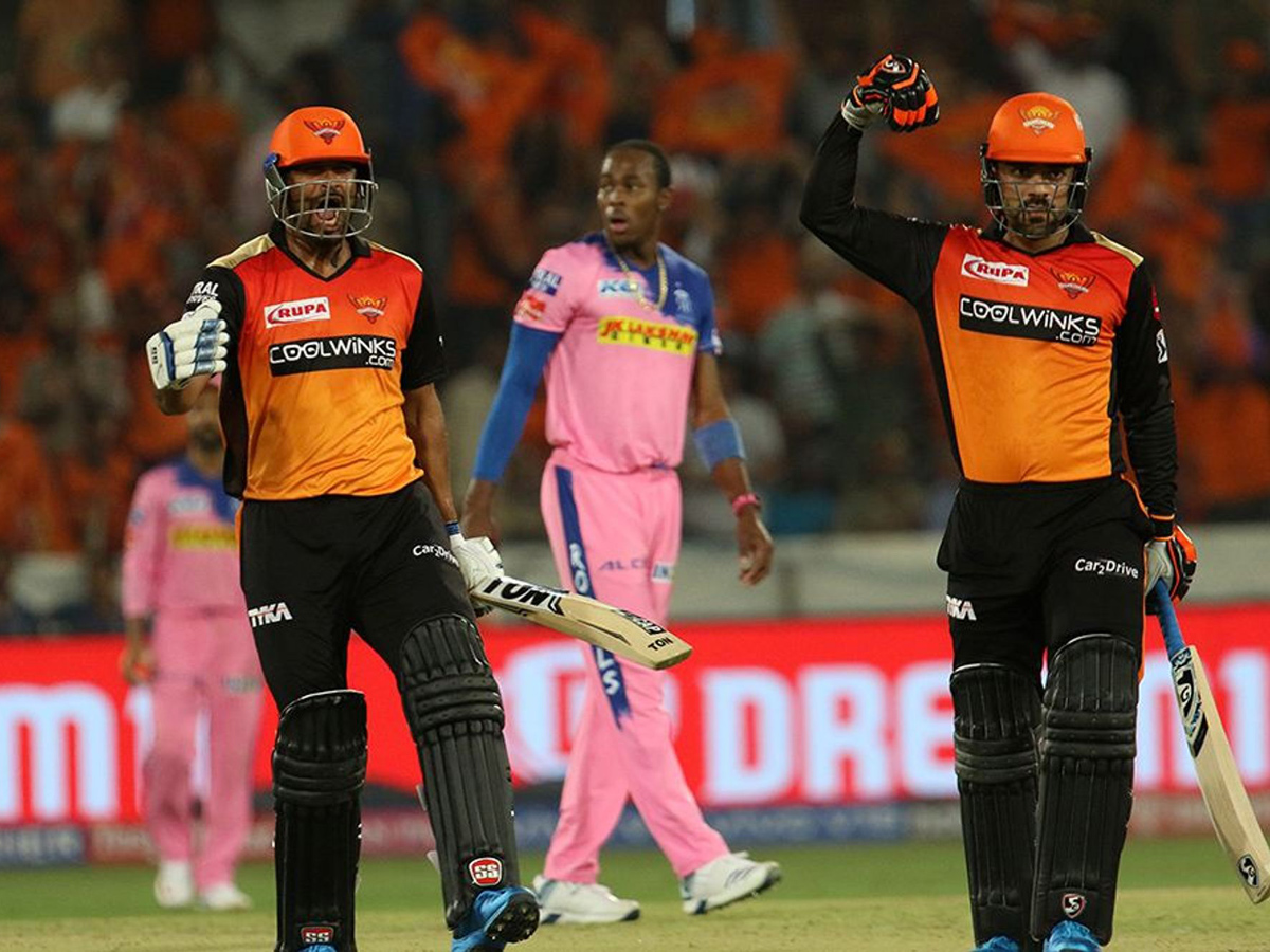 Rajasthan Royals Vs Sunrisers Hyderabad Match Photo Gallery - Sakshi1