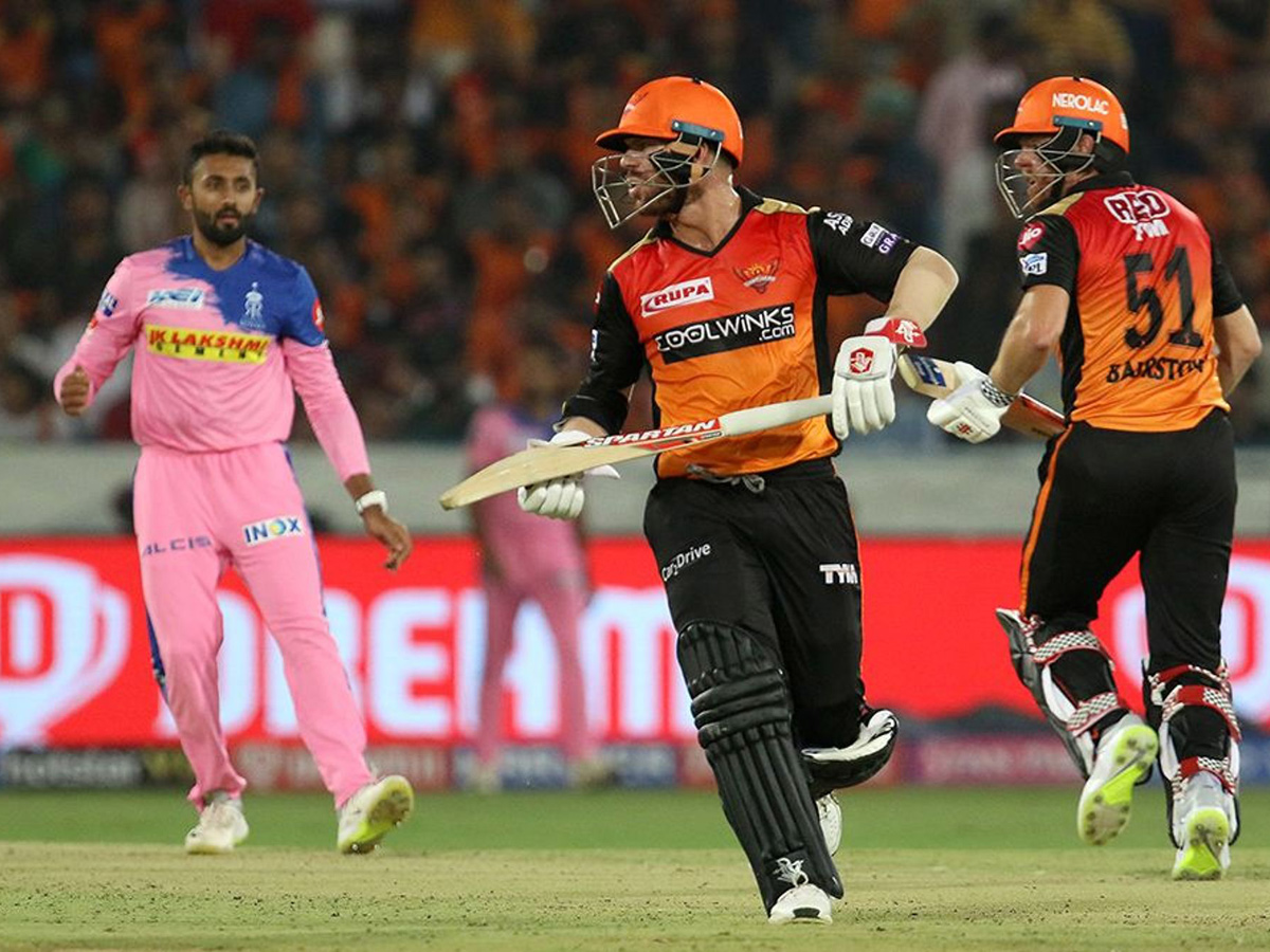 Rajasthan Royals Vs Sunrisers Hyderabad Match Photo Gallery - Sakshi12