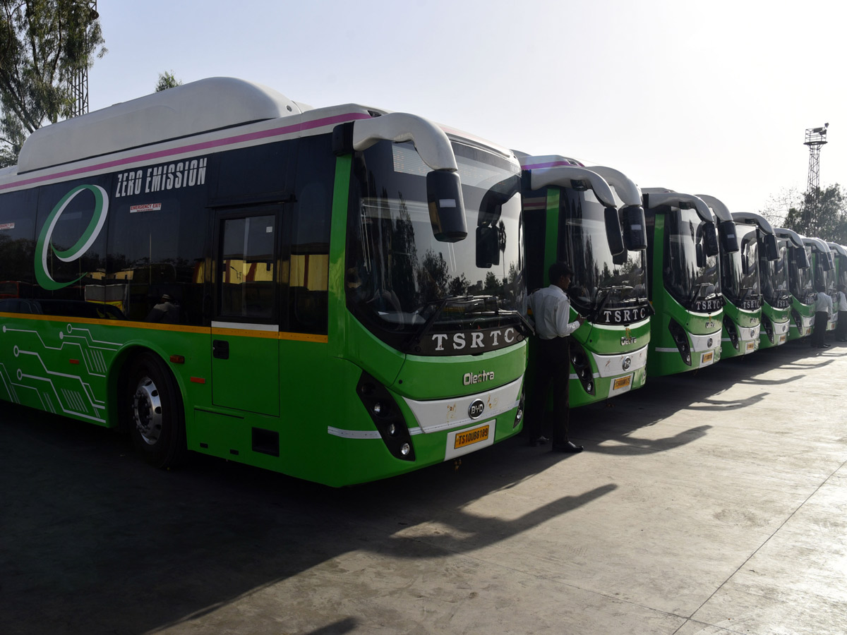 TSRTC Electric Buses Photo Gallery - Sakshi2