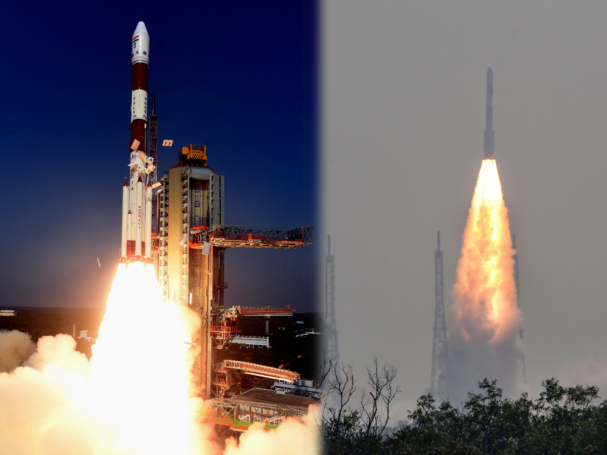 ISRO Successfully PSLV C45 Photo Gallery - Sakshi14