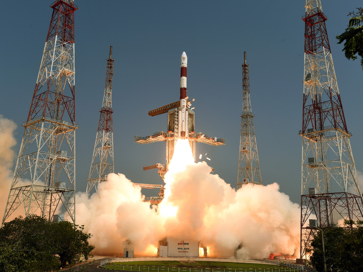 ISRO Successfully PSLV C45 Photo Gallery - Sakshi7