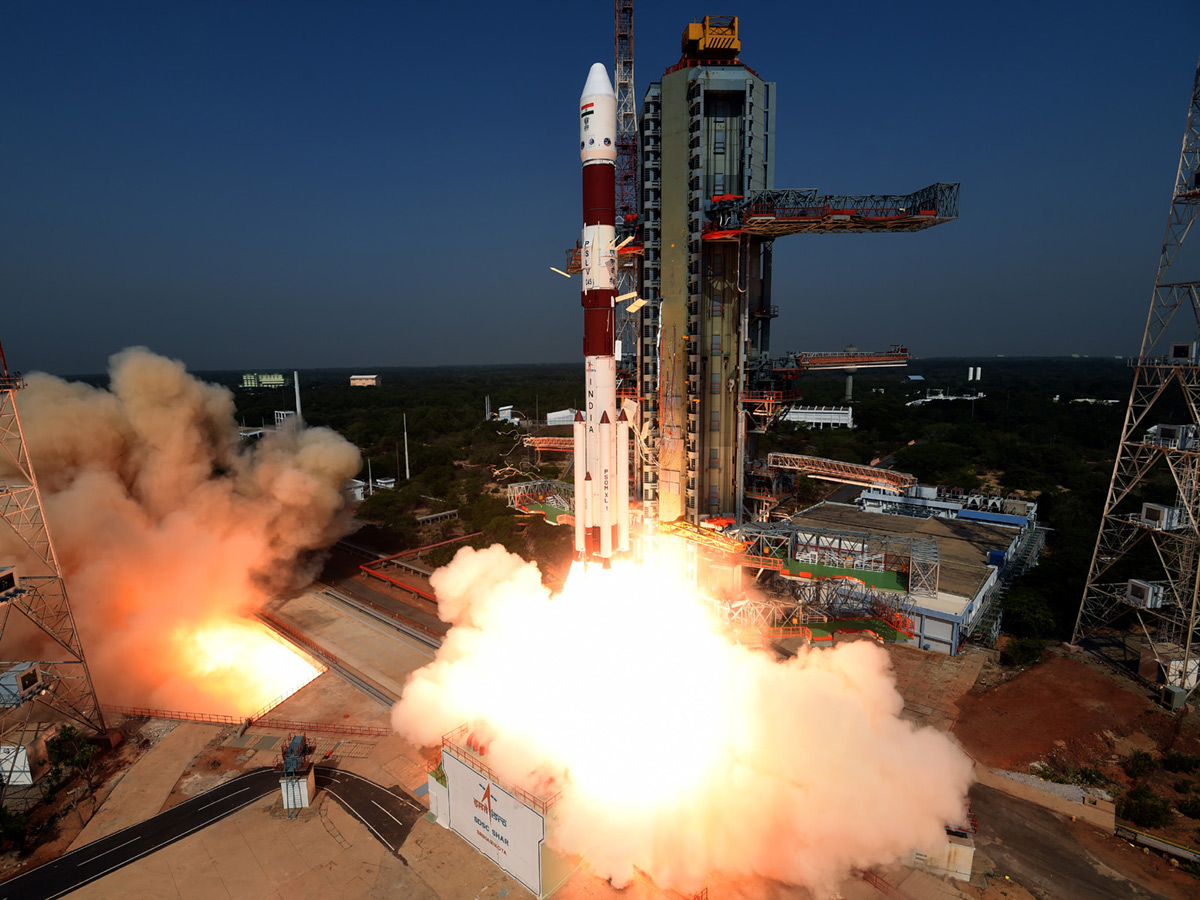 ISRO Successfully PSLV C45 Photo Gallery - Sakshi9