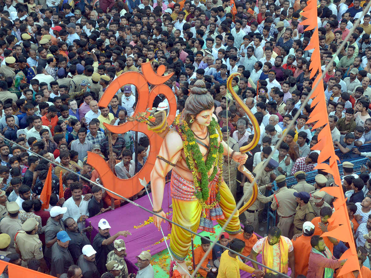 Sri Rama Navami shobha yatra at hyderabad Photo Gallery - Sakshi1