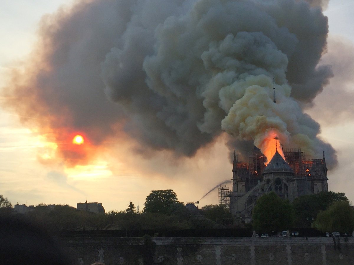 Notre Dame Cathedral Fire Photo Gallery - Sakshi6