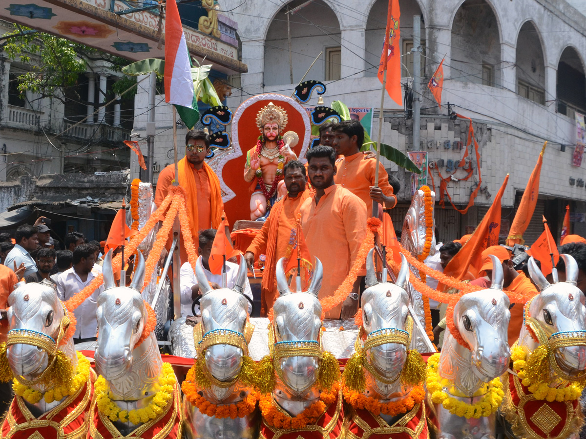 hanuman shobha yatra in hyderabad Photo Gallery - Sakshi19